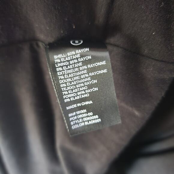 Good American Long Sleeve Twist Peek A Boo Stretchy Long Sleeve Midi Dress - Picture 6 of 6